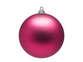 boule de Noël B1 mat cerise, Ø 15cm, 1 pc.