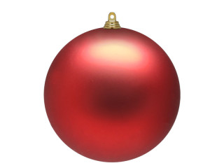 Weihnachtskugel B1 matt rot, Ø 20cm, 1 Stück