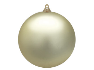Weihnachtskugel B1 matt champagner, Ø 20cm, 1 Stück
