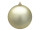 christmas ball B1 matt champagne, Ø 20cm, 1 pc.