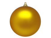 Weihnachtskugel B1 matt gold, Ø 20cm, 1 Stück