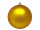 boule de Noël B1 mat or, Ø 20cm, 1 pc.