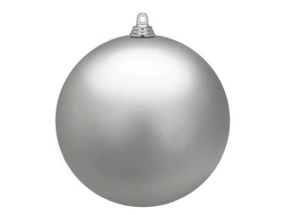 Weihnachtskugel B1 matt silber, Ø 20cm, 1 Stück
