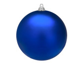 boule de Noël B1 mat bleu, Ø 20cm, 1 pc.