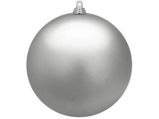 Weihnachtskugel B1 matt silber, Ø 25cm, 1 Stück