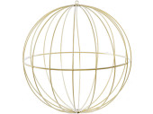 Metallobjekt Alu Kugel gold Ø 50cm