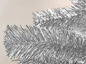 Tannenbaum Color silber 150cm Ø 90cm, Luvi, 231 Spitzen