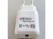 USB-Netzteil 1 x 1000mA 220V, für USB-Lichterketten