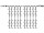 Lichtvorhang H150/B200 IP67 warmweiss, Kabel weiss 300 LED, 35W, 230V