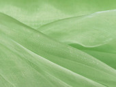 Stoff Organza grasgrün B 145cm