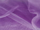 Stoff Organza flieder B 145cm