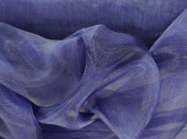 Stoff Organza marineblau B 145cm