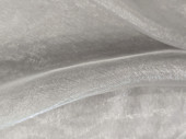 Stoff Organza silber B 145cm