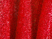 Stoff Stretch "Glamour shining" B 150 cm, rot