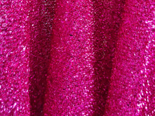Stoff Stretch "Glamour shining" B 150 cm, cerise