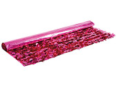 Effektfolie Flower pink metallic, schwer entflammbar B1...