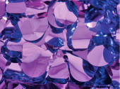 Effektfolie Flower lila metallic, schwer entflammbar B1 90cm breit