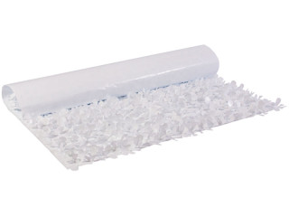 Effektfolie Flower weiss opaq/standard schwer entflammbar B1 90cm breit