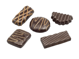 biscuits de chocolat 5-pièces