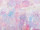 Effektfolie Flower Schnee irisierend/weiss schwer entflammbar B1 90cm breit