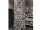 Effektfolie Flower holografisch silber/holografisch schwer entflammbar B1 90cm breit