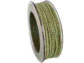 Kordel mit Glanzfaden grün 2mm x 50m