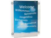 Fenster-Display Acryl A4 hoch doppelseitig, mit...