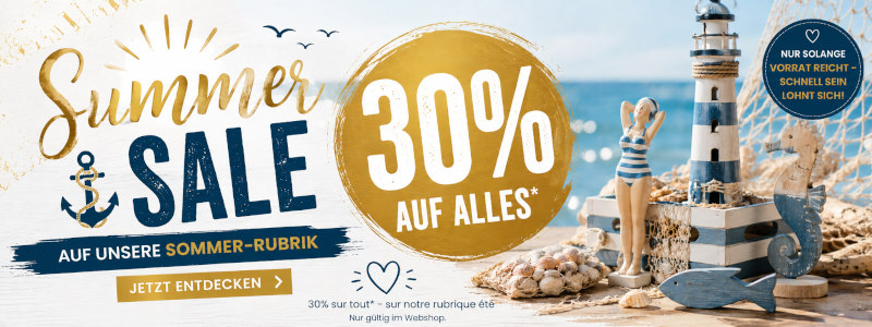 Sommer-Sale für Schnäppchen-Jäger, schnell sein lohnt sich!